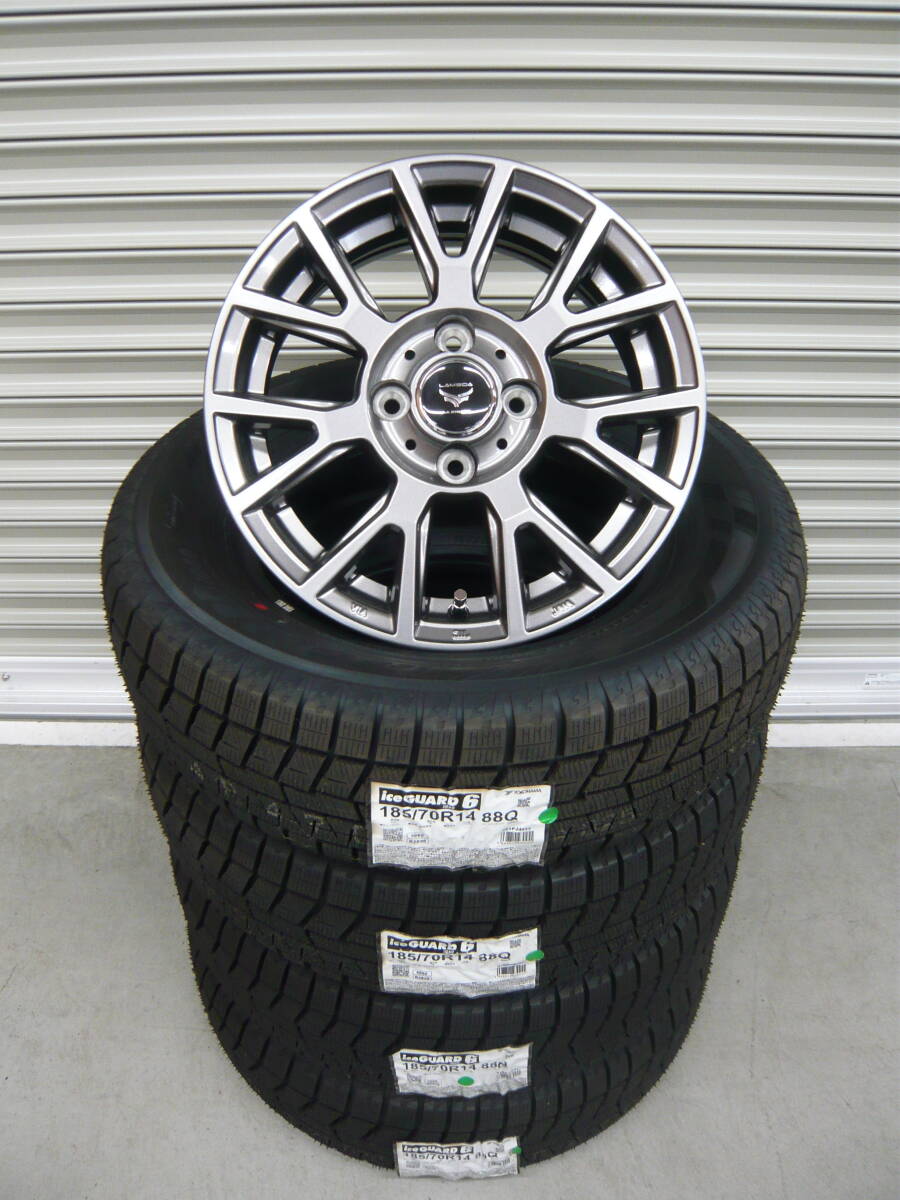 ヨコハマアイスガードIG60☆185/70R14☆4本セット☆ノート・ノートeパワー・フリード・カローラフィールダー拍卖