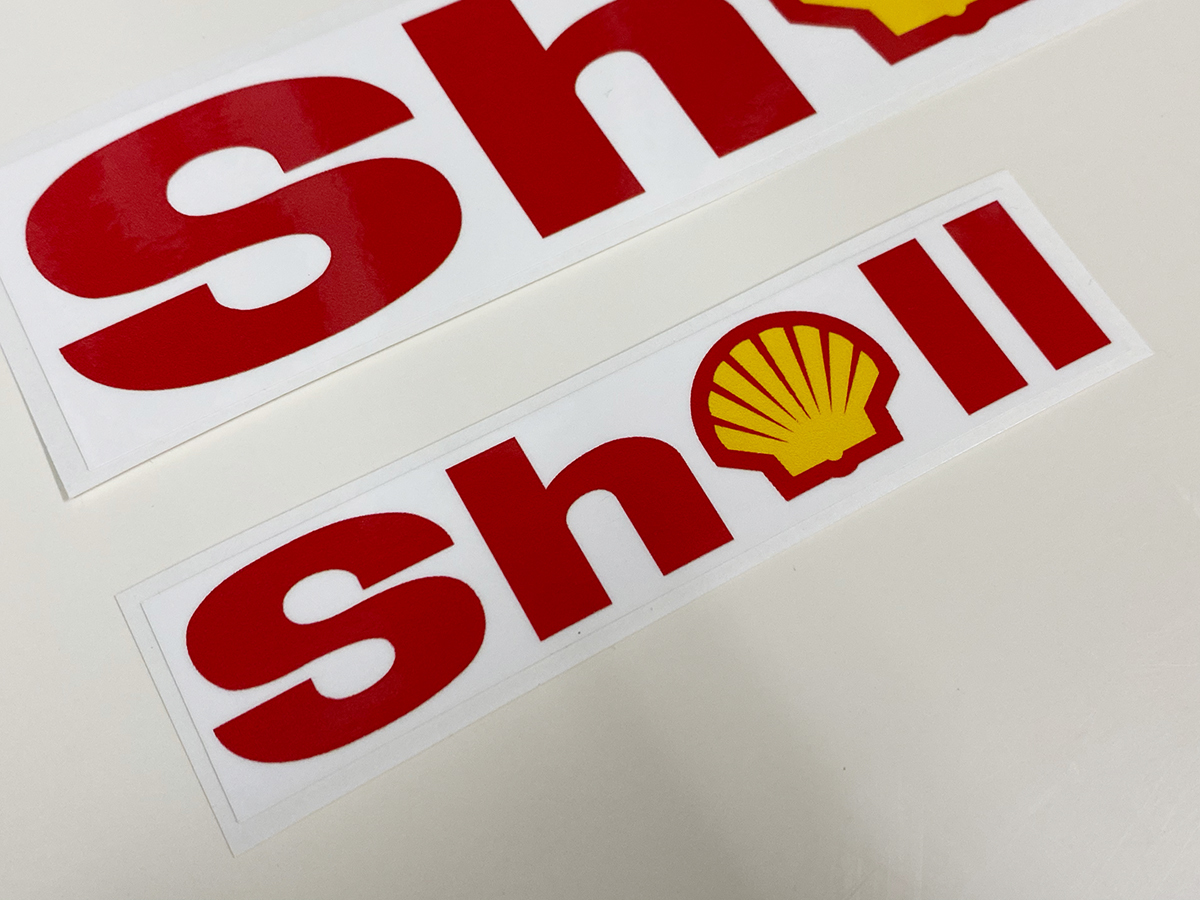 Shell 長四角 小 ステッカー / シェル 当時 Z1 Z2拍卖