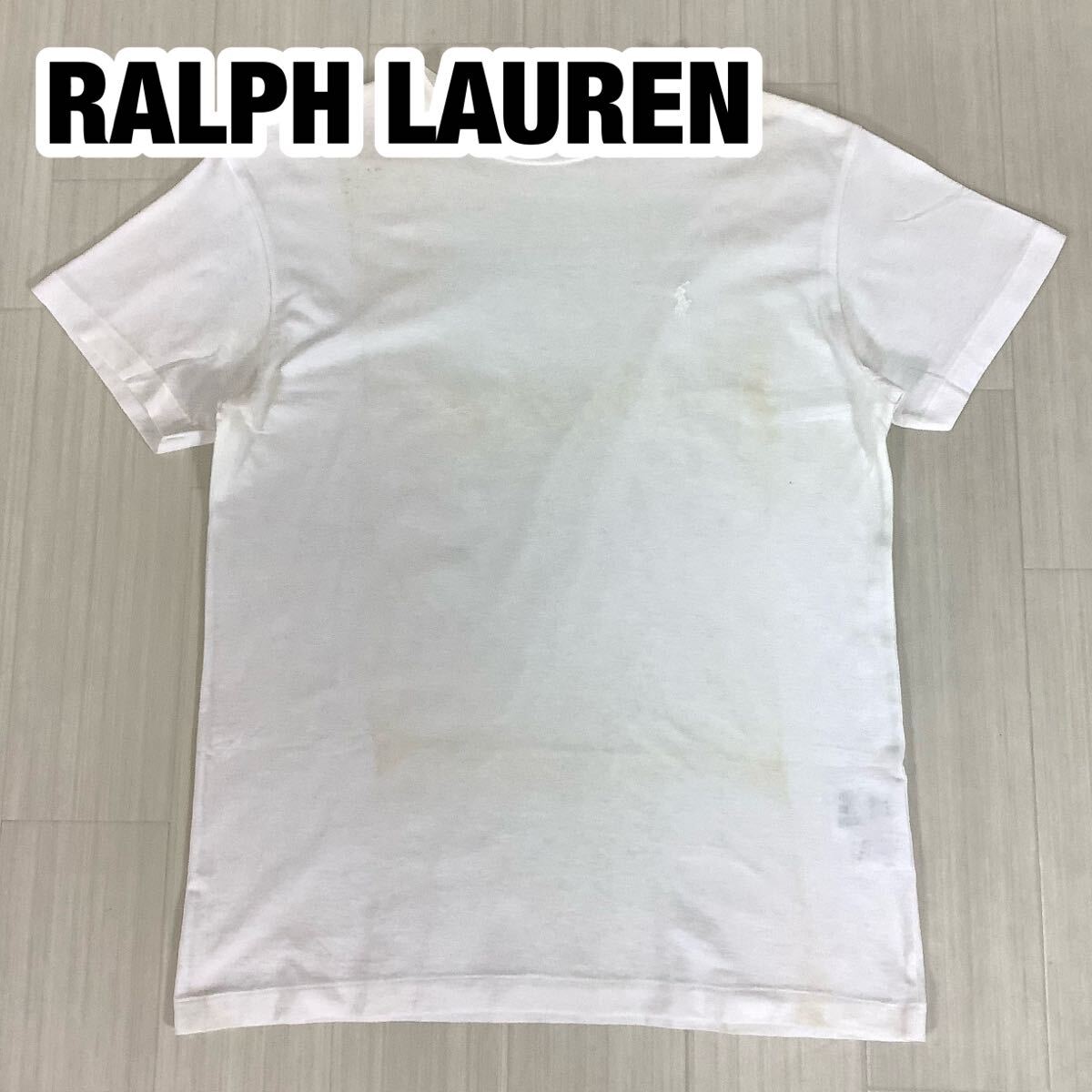 POLO SPORT RALPH LAUREN ポロスポーツ 半袖 Tシャツ ホワイト 白 刺繍ポニー M インパクト21拍卖
