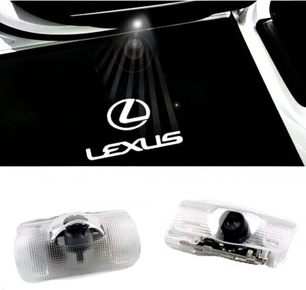 S48 【レクサス 】ホワイト カーテシライト 2個1セット ドアウェルカムライト カーテシランプ LEXUS レクサス IS RX LX GS LS ES GX拍卖