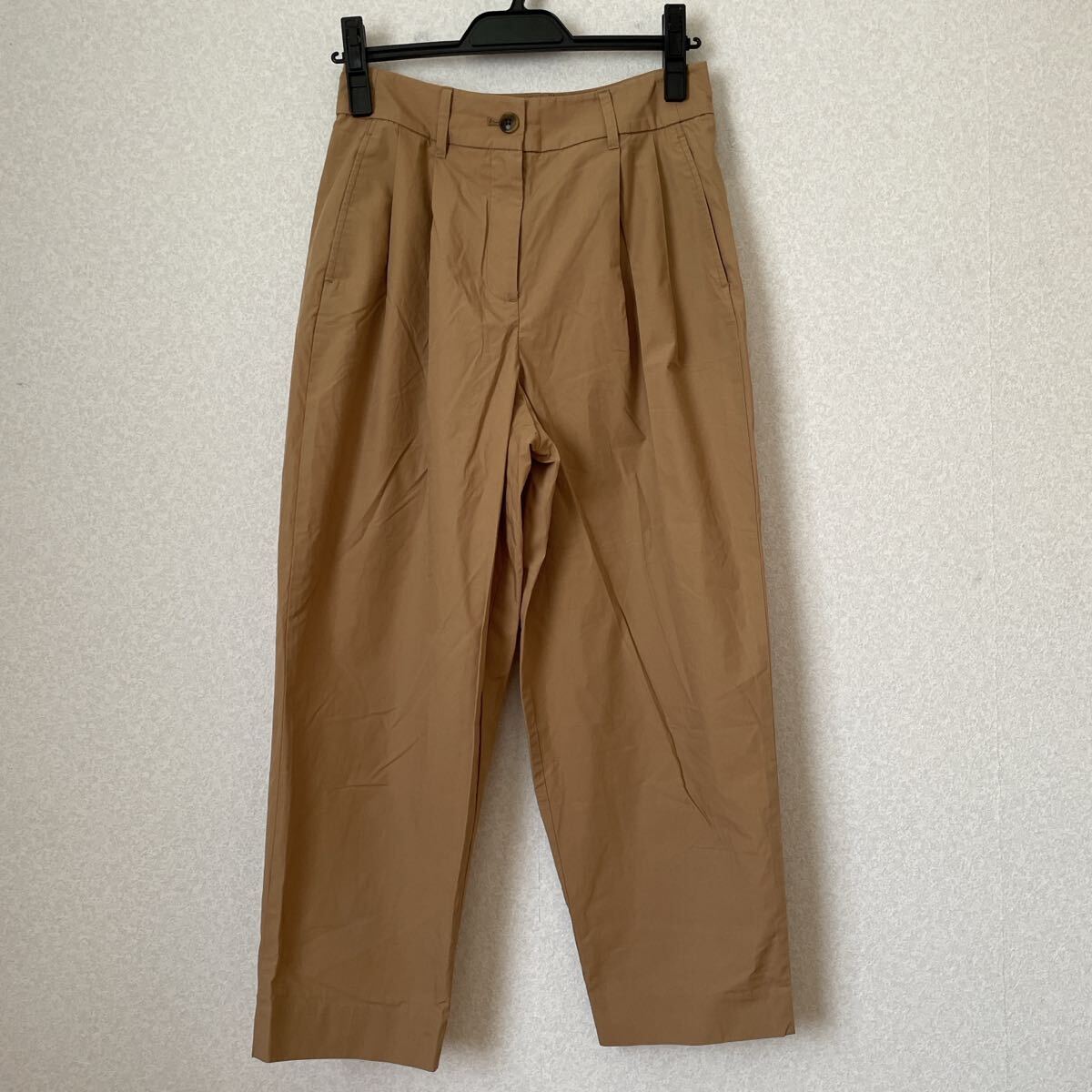 PLST プラステ ワイドテーパードパンツ S拍卖