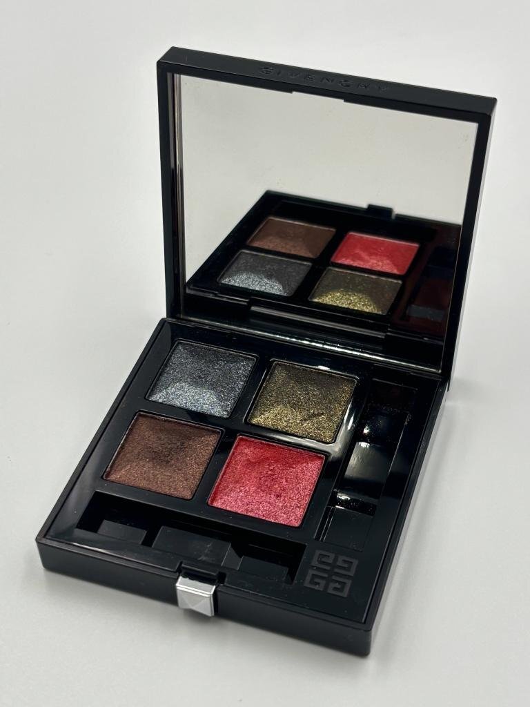 【送料込】GIVENCHY ジバンシィ ミッドナイトスカイパレット アイシャドウ  1g×4 シルバー ゴールド ブラウン レッド コスメ 6456941拍卖