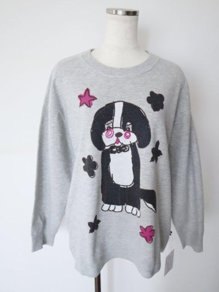 新品タグ付き【送料込】PERSON'S パーソンズ スウェット トレーナー Lサイズ 杢グレー ブラック オフホワイト 他 可愛い 6458608拍卖