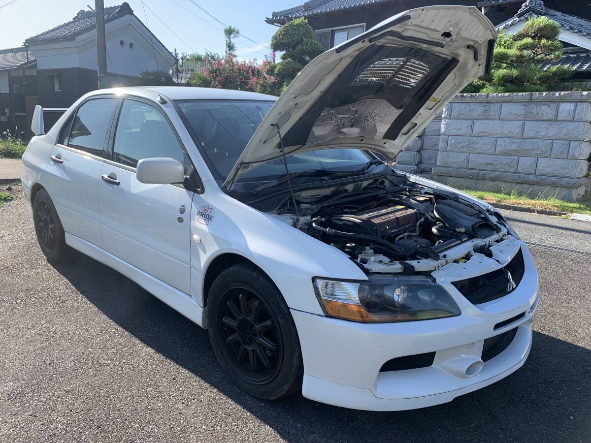 三菱 ランサーエボリューション7 RS メーカーオプション付 実働 好調 一時抹消中(2025/7月) 希少 競技ベース ほぼノーマル 売切 天理市拍卖