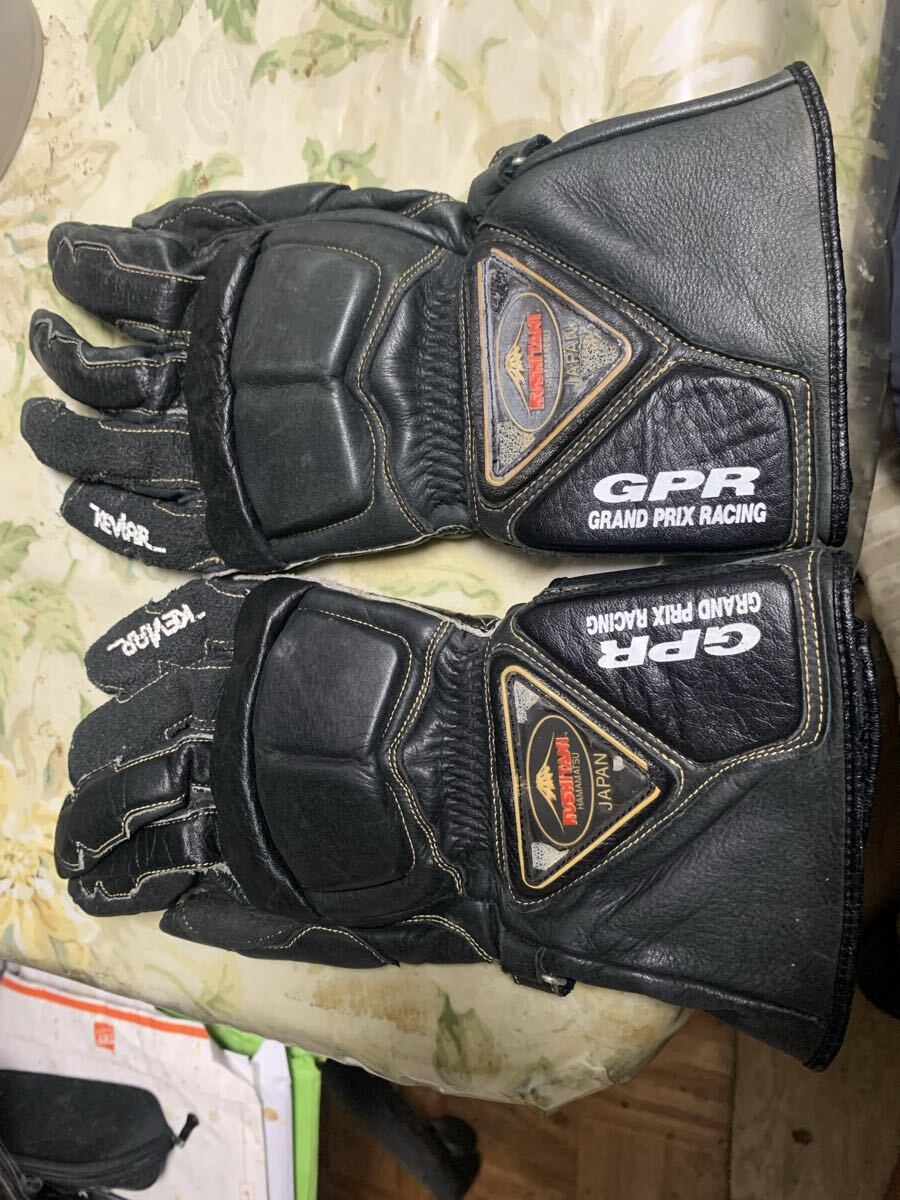 レーシンググローブ ツーリンググローブ サーキット グローブ クシタニ KUSHITANI GPR Lサイズ 美品良品 梱包サイズA拍卖