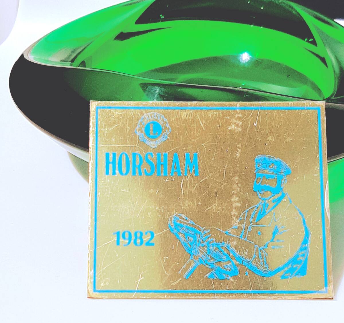 希少 1982年/英国/Lions Club Horsham / 参加 真鍮プレート/モーガン ウーズレイ ミニクーパー/モーガン/ランドローバ/BMC/ロータス拍卖