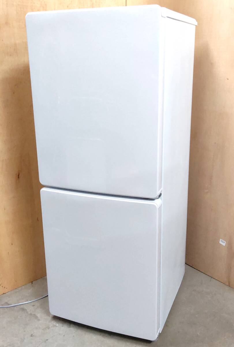 送7740~ 24年製 良品 Haier JR-F15KS 150L 130×50cm 引出し冷凍 2ドア 冷凍冷蔵庫 ハイアール 動作確認済み 中古 直接引取可 栃木/福島発拍卖