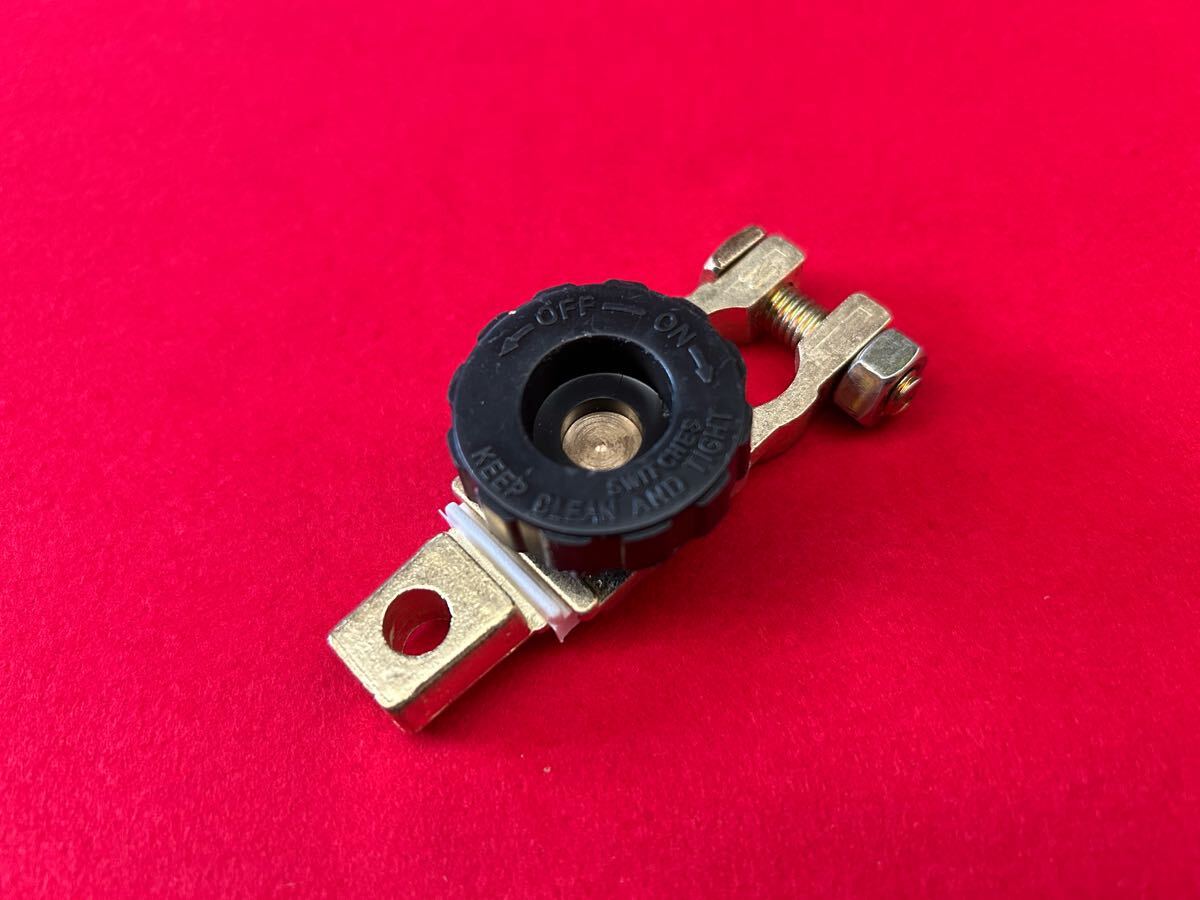 【送料390円~】バッテリー カットオフ スイッチ ディスコネクトスイッチ D端子用 キルスイッチ ターミナル 旧車 空冷VW ビートル 汎用拍卖