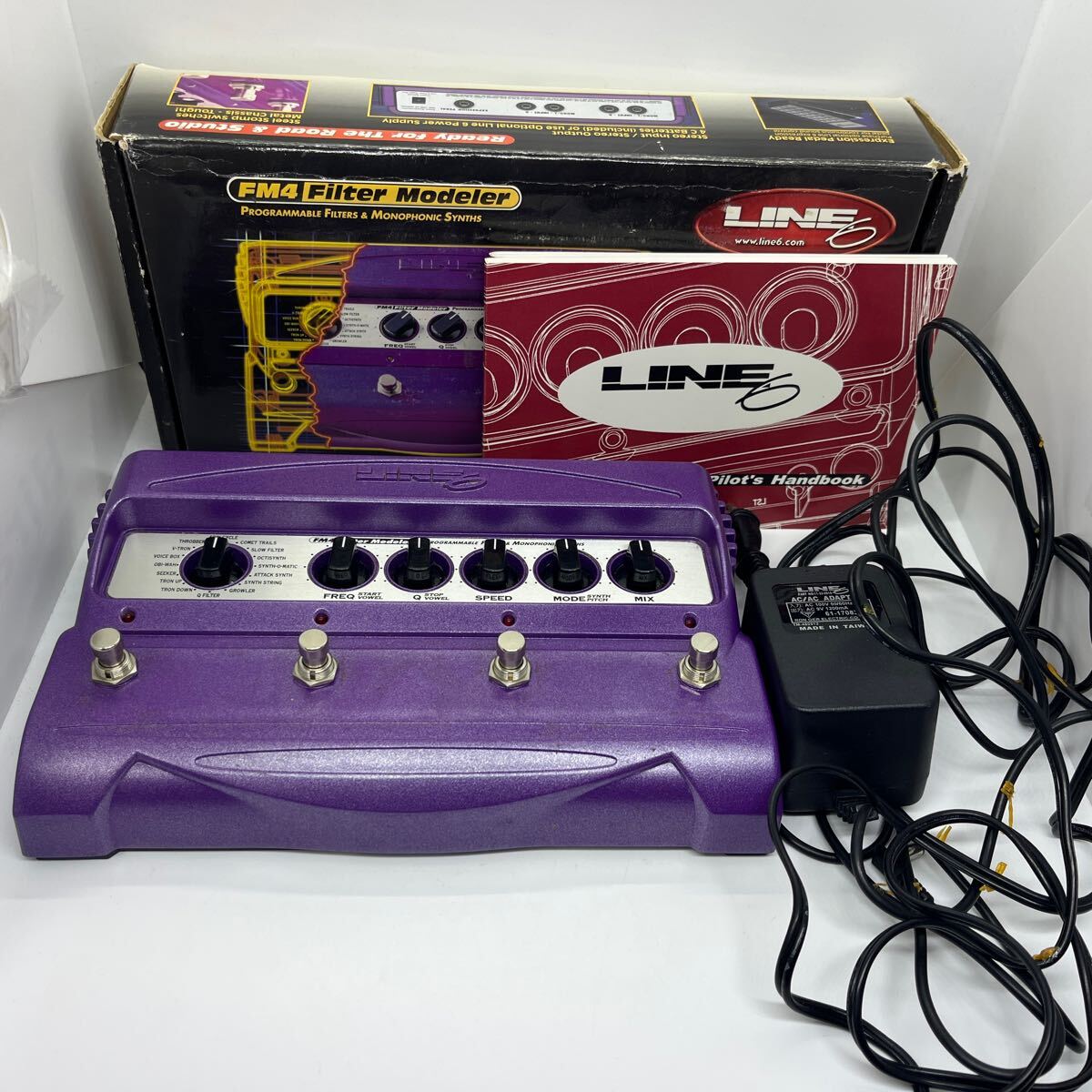 フィルターモデラー エフェクター ライン6 LINE6 FM4 フィルター ギターエフェクター Filter Modeler拍卖