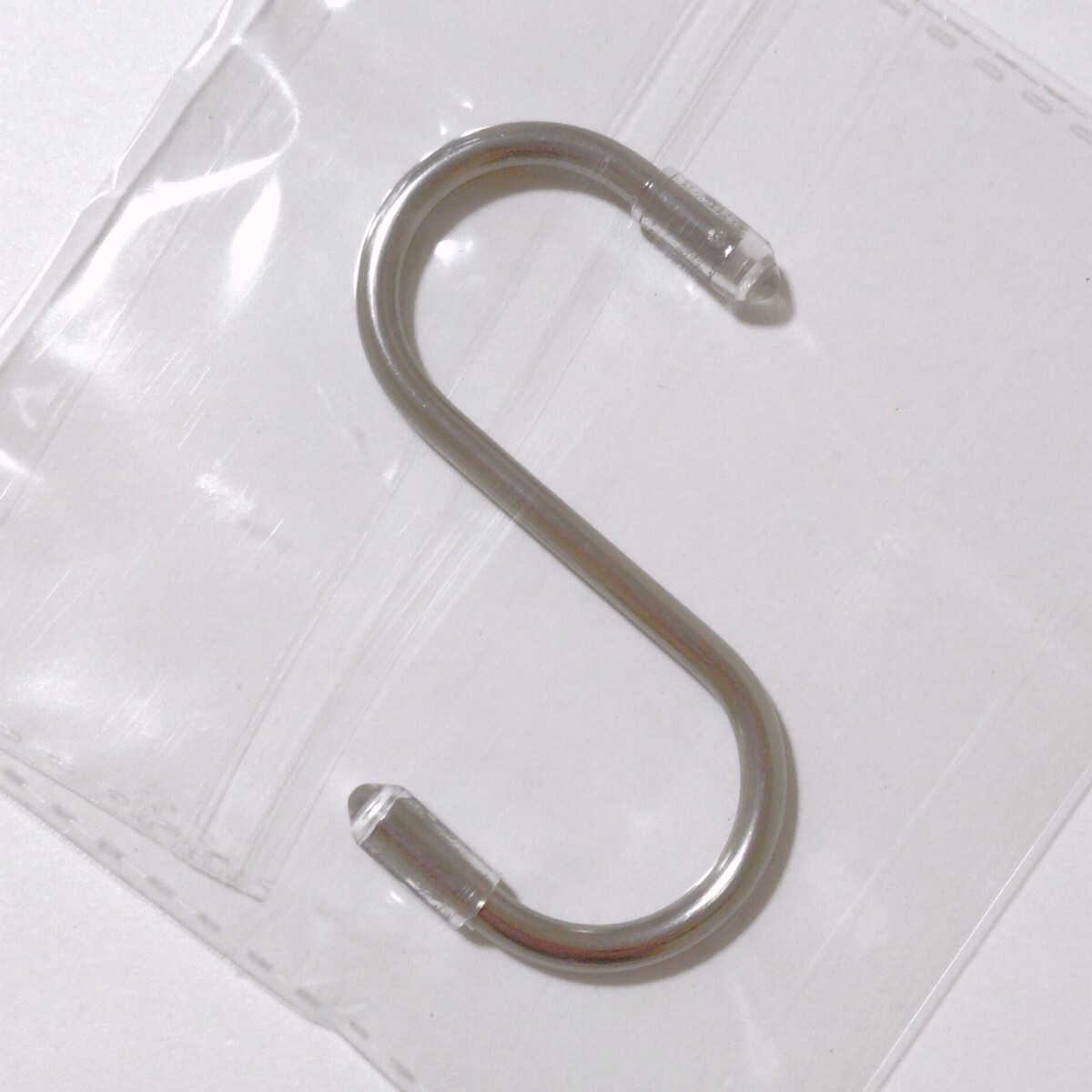 新品 未開封 フック S字フック S字長さ縦6.5cm フック幅約2.5cm シルバー クローゼット 収納拍卖