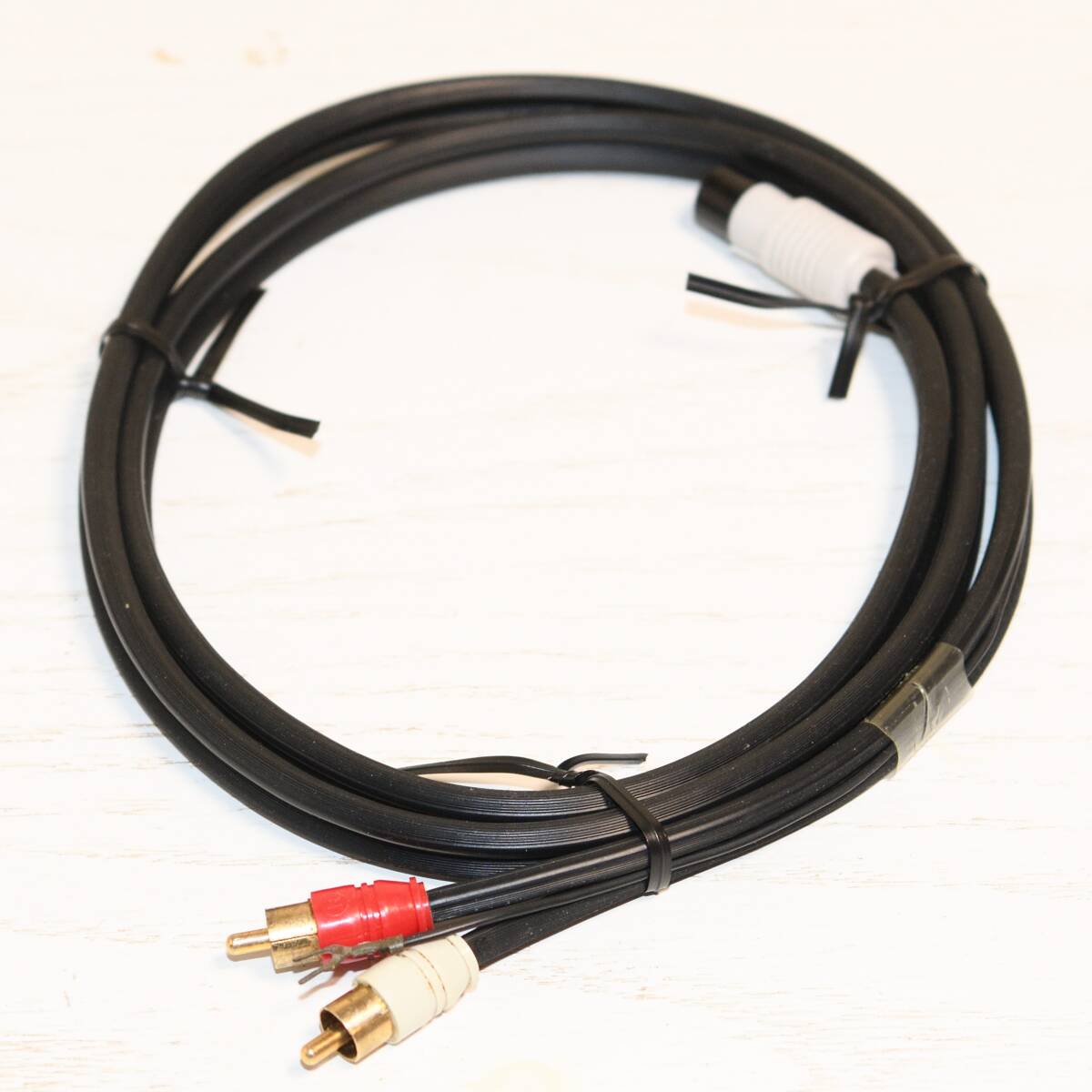 【導通確認済】フォノケーブル 5PIN 1.2m DENON DA-307取外し品 / 120cm デノン アームケーブル ターンテーブルケーブル拍卖