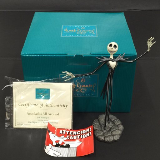 WDCC ナイトメアービフォアクリスマス ジャック・スケリントン Accolades All Around フィギュア 高さ22cm拍卖