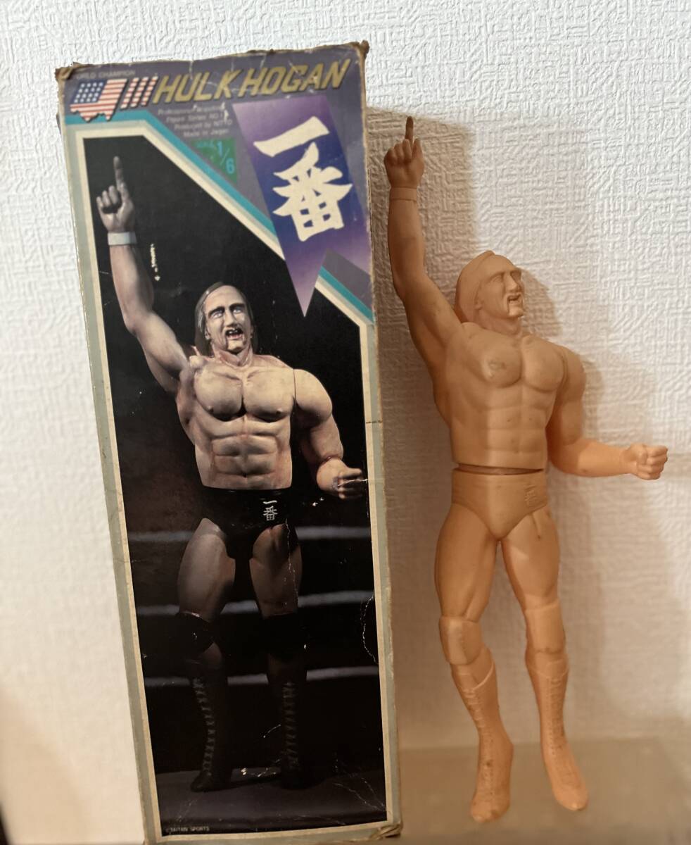 1980年代ハルクホーガン フィギュア 日本製NITTO拍卖