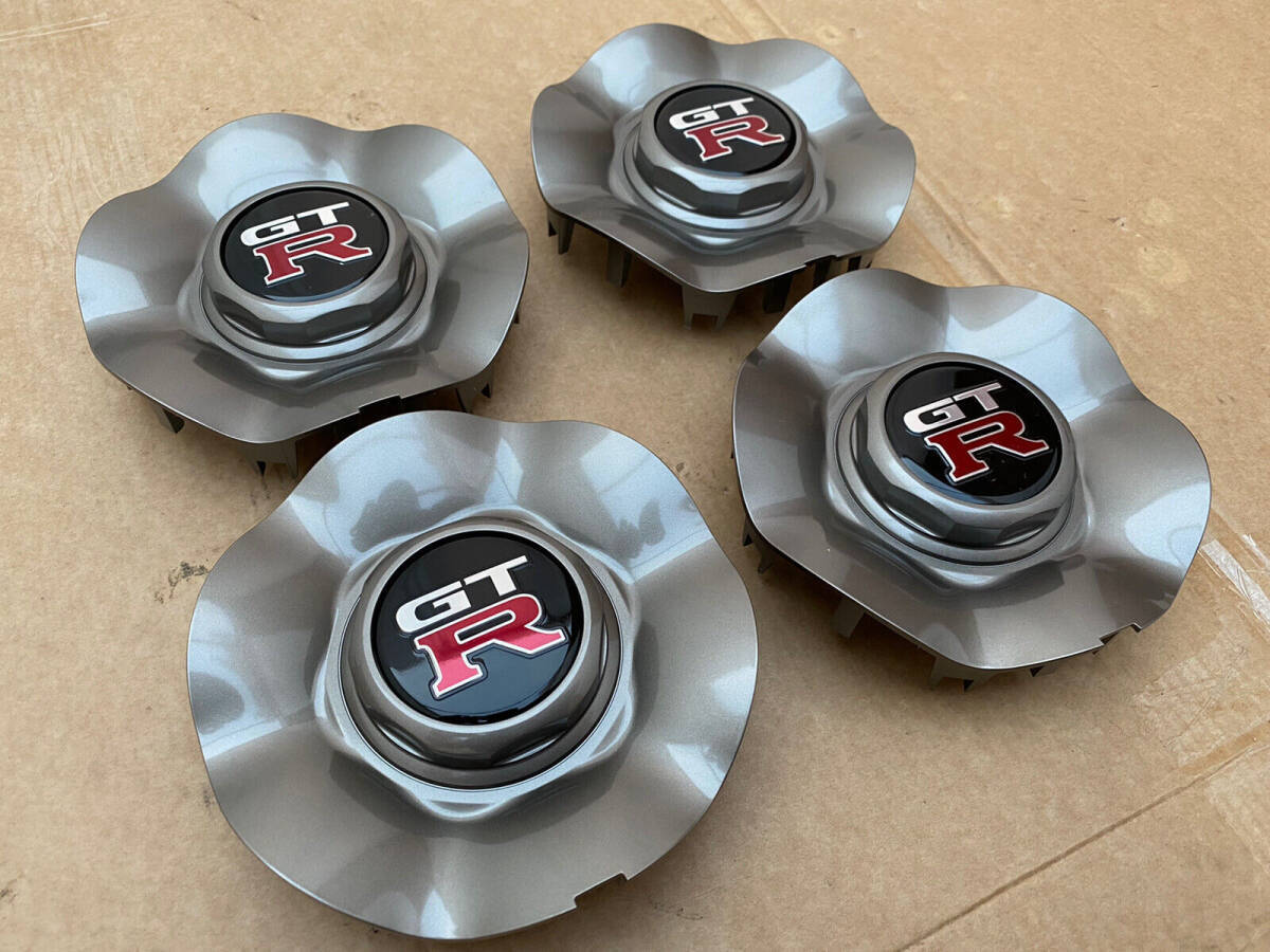 ■新品■日産 純正 Nissan BNR34 GT-R GTR センターキャップ 4枚セット拍卖