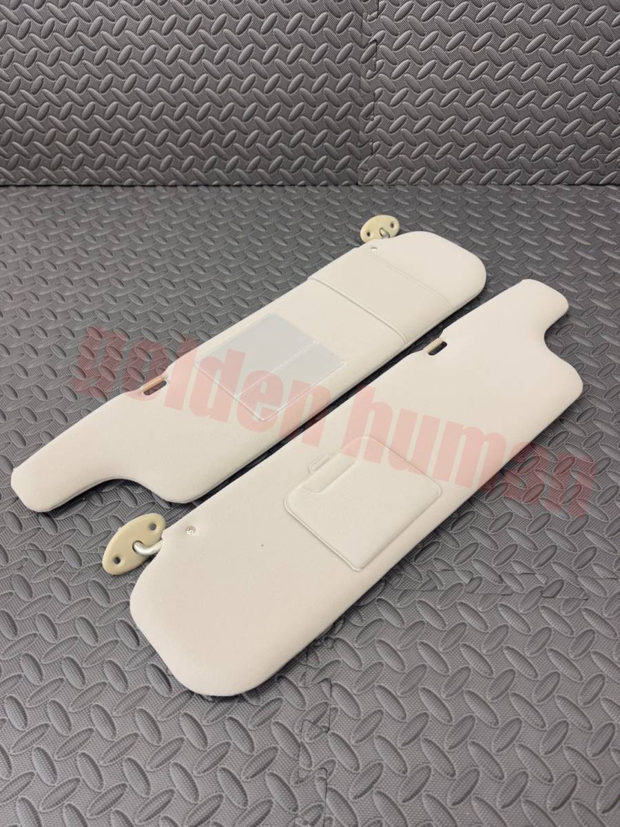 ■新品■トヨタ純正 78系 ランドクルーザー ランクルプラド用 サンバイザー 左右セット アイボリー ランクル 78プラド拍卖