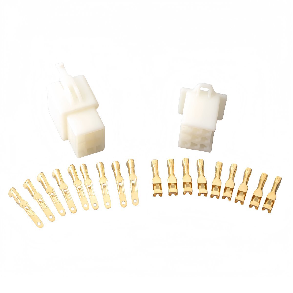 EnergyPrice(エナジープライス) コネクターセット 110型 9極 バイク ギボシ・圧着端子・配線コネクター拍卖