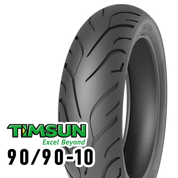 TIMSUN(ティムソン) ストリートハイグリップ TS689 90/90-10 50J TL リア TS-689 バイク タイヤ スクーター・ビジネス・ミニバイ拍卖