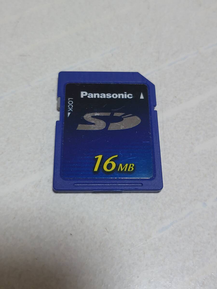 フォーマット済み SDメモリカード 16MB パナソニック Panasonic拍卖