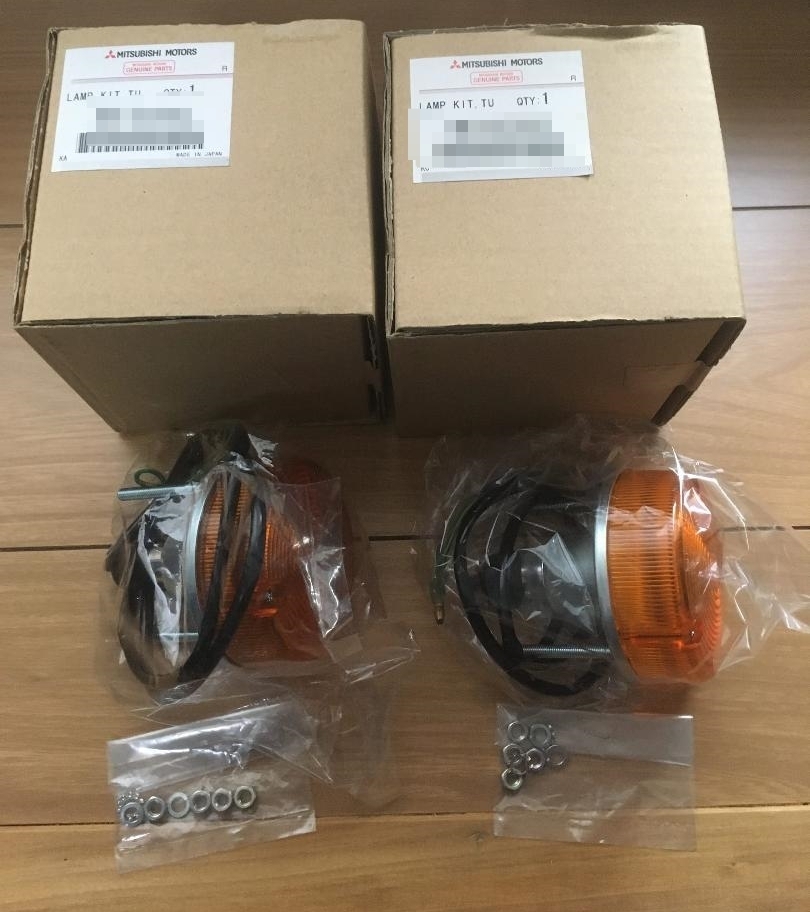 三菱 純正 MITSUBISHI J53 J55 J54 J56 J57 J58 J59ジープ リア ターンシグナルランプキット 左右セット テールライト テールランプ拍卖