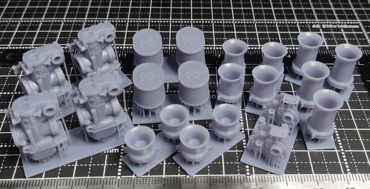 1/6 3Dレジン CRキャブレター キット k拍卖