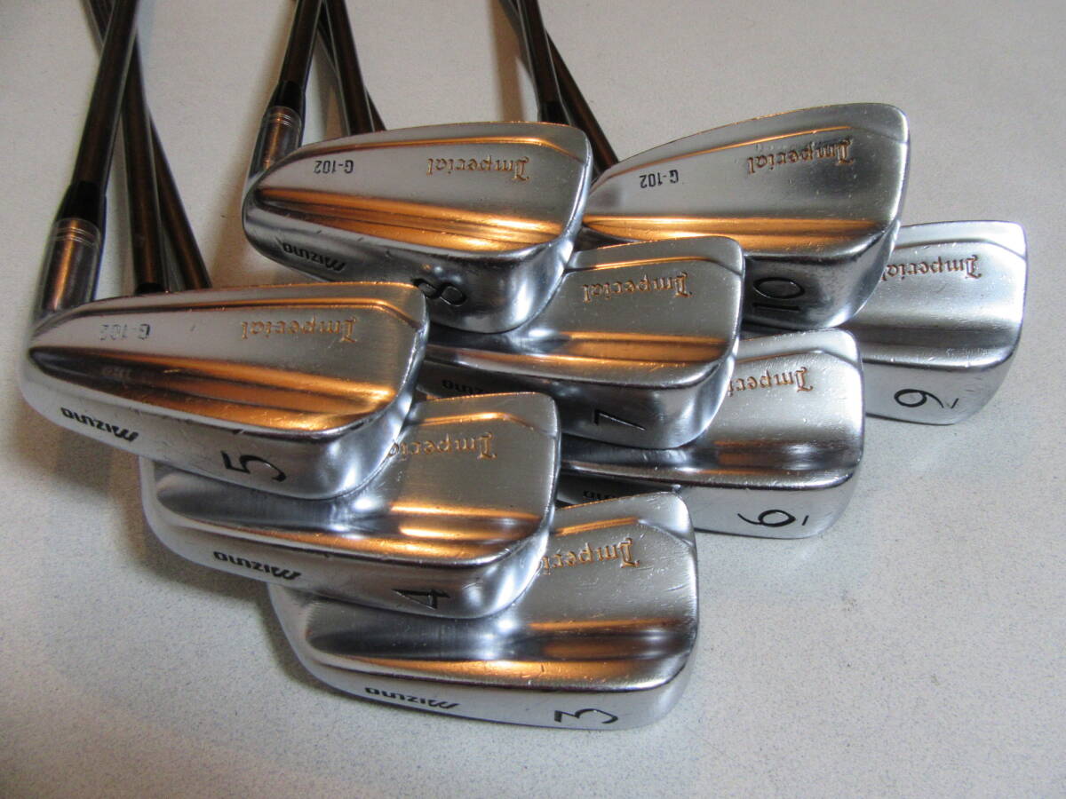 ★☆★希少★マッスルバック★Mizuno★Imperial G-102★3-10(8本)★☆★拍卖