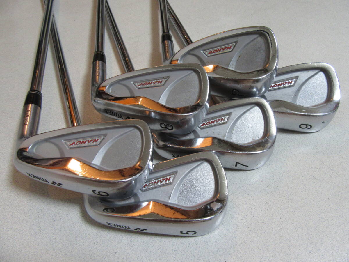 ★☆★希少★YONEX★NANO V FORGED★5-Pw(6本)★N.S.PRO-950GH★☆★拍卖