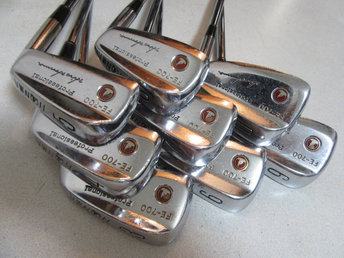 ★☆★希少★マッスルバック★HONMA★FE-700 Professional ★3-10(8本)★☆★拍卖