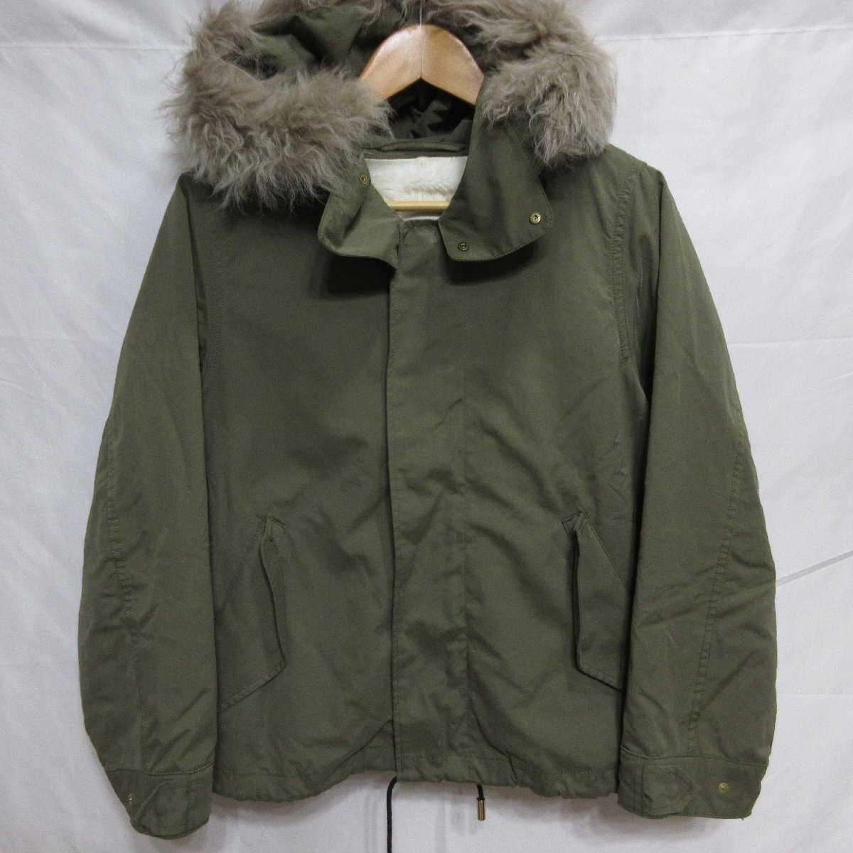 ANTGAUGE◆アントゲージ フード付 2way ジャケット (グリーン)サイズF◆USED拍卖