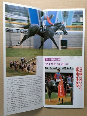 競馬 JRA レープロ20000213東京 ダイヤモンドS/#タマモイナズマ-父タマモクロス/Uナリタトップロードスペシャルウィーク読物ダイナガリバー拍卖