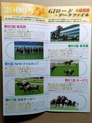 競馬 JRA レープロ20000715福島 上期G1結果テイエムオペラオー エアシャカール アグネスフライト チアズグレイス フェアリーキングプローン拍卖