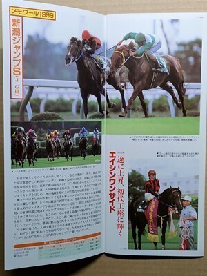 競馬 JRA レープロ20000820中山 #エイシンワンサイド Uセイウンスカイ エアグルーヴ マーベラスサンデーNトウカイタローアイリッシュダンス拍卖
