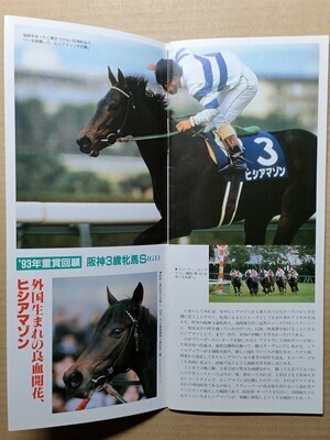 競馬 JRA レープロ941203中山 ホクトフィーバス/#ヒシアマゾン 読物H5秋古馬中長距離(=メジロマックイーン引退-トウカイテイオー有馬記念拍卖