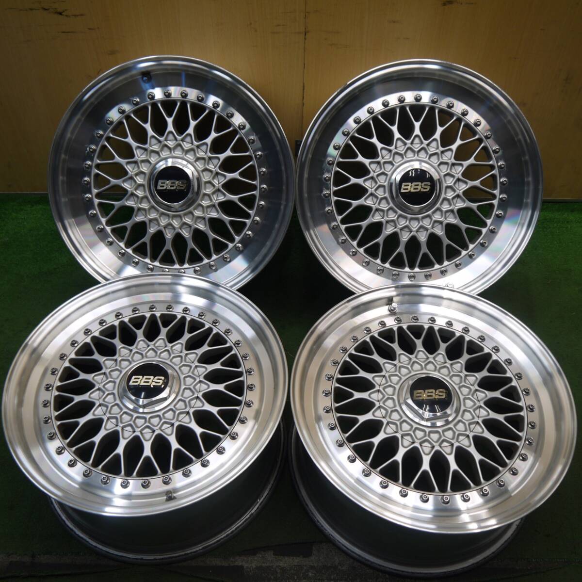 4本価格★BBS RS260 RS261 17インチ ホイール 17×8J 17×9J PCD114.3/5H★5090803Hホ拍卖