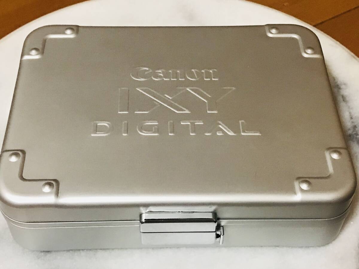 ★新品未使用★希少 キヤノン Canon IXY DIGITAL 純正アルミケース★拍卖