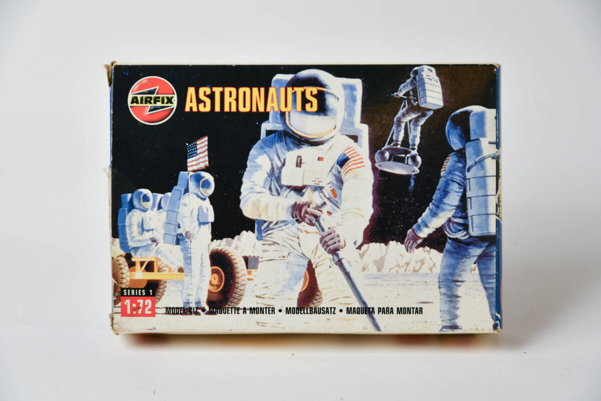 Airfix 1/72 ASTRONAUTS Astronaut Plastic Model 1/72 アポロ 月面車 宇宙飛行士 未使用拍卖