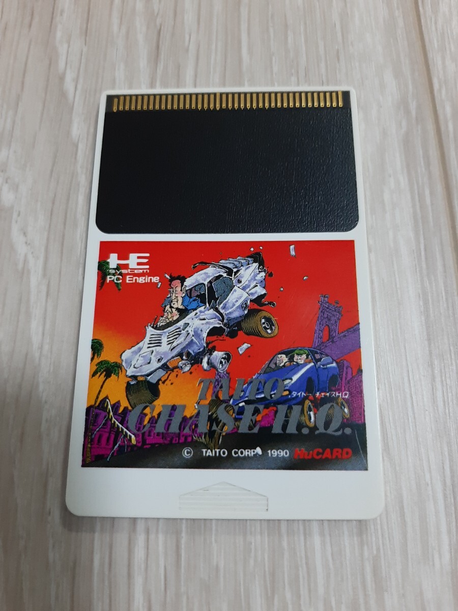 ★☆PCエンジンHuカードソフト TAITOチェイスH.Q.☆★拍卖