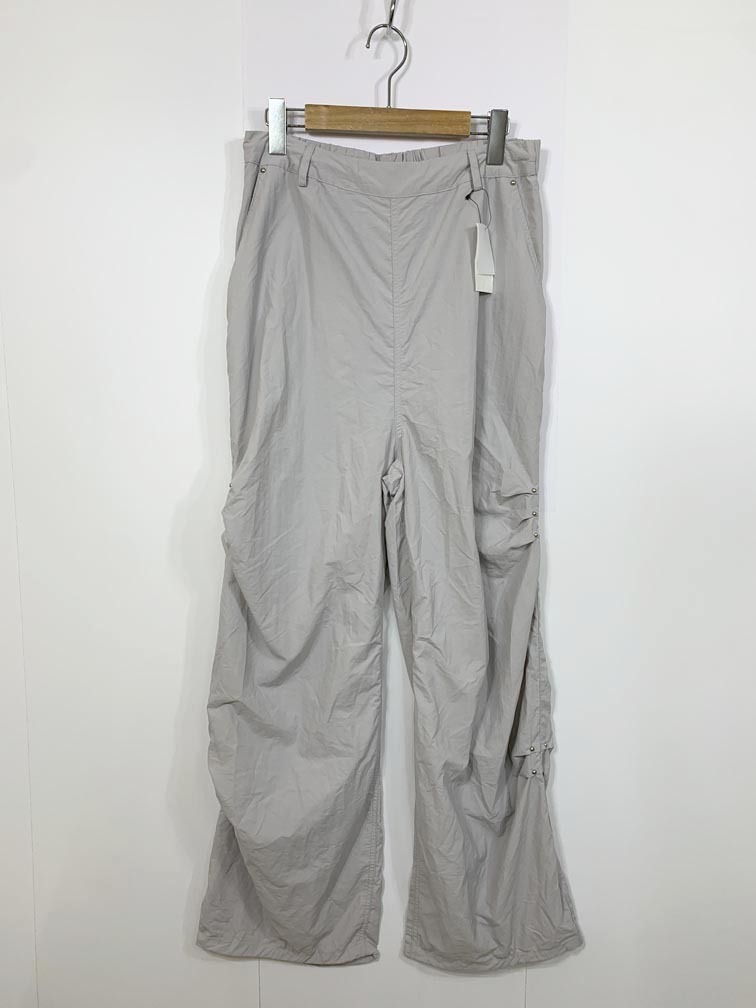 ゆうパケットOK 新品 sedacle セダクル 定価4595円 スタッズタックナイロン パンツ sizeL/グレー ■■拍卖