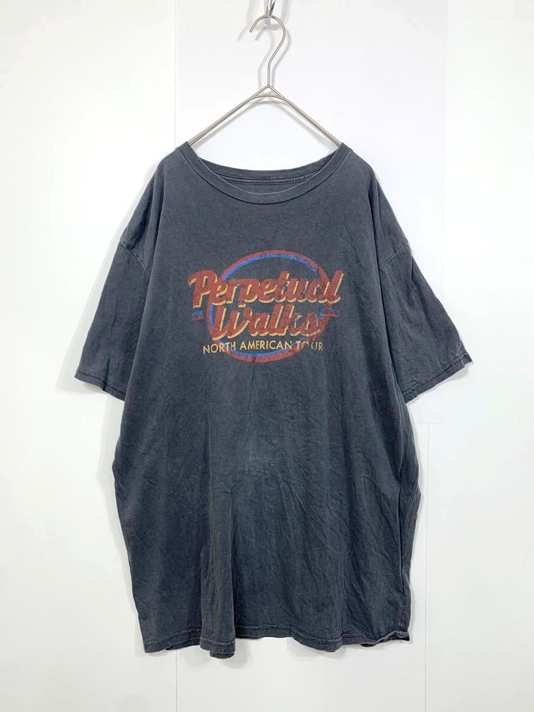 ゆうパケットOK Ungrid アングリッド 112422793901 ツアーロゴ ルーズ Tシャツ sizeF/グレー ■◆拍卖