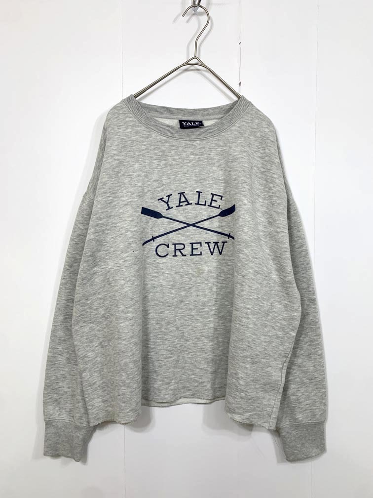 ゆうパケットOK studio CLIP スタディオクリップ SC21X239-1 YALEスウェット プルオーバー sizeF/グレー ■■拍卖