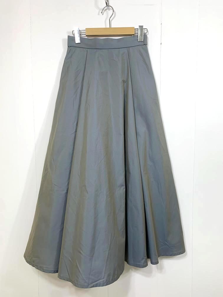 ゆうパケットOK 新品 AG by aquagirl エージーバイアクアガール 定価6589円 イリデンスシアーフレア スカート sizeM/青 ■■拍卖