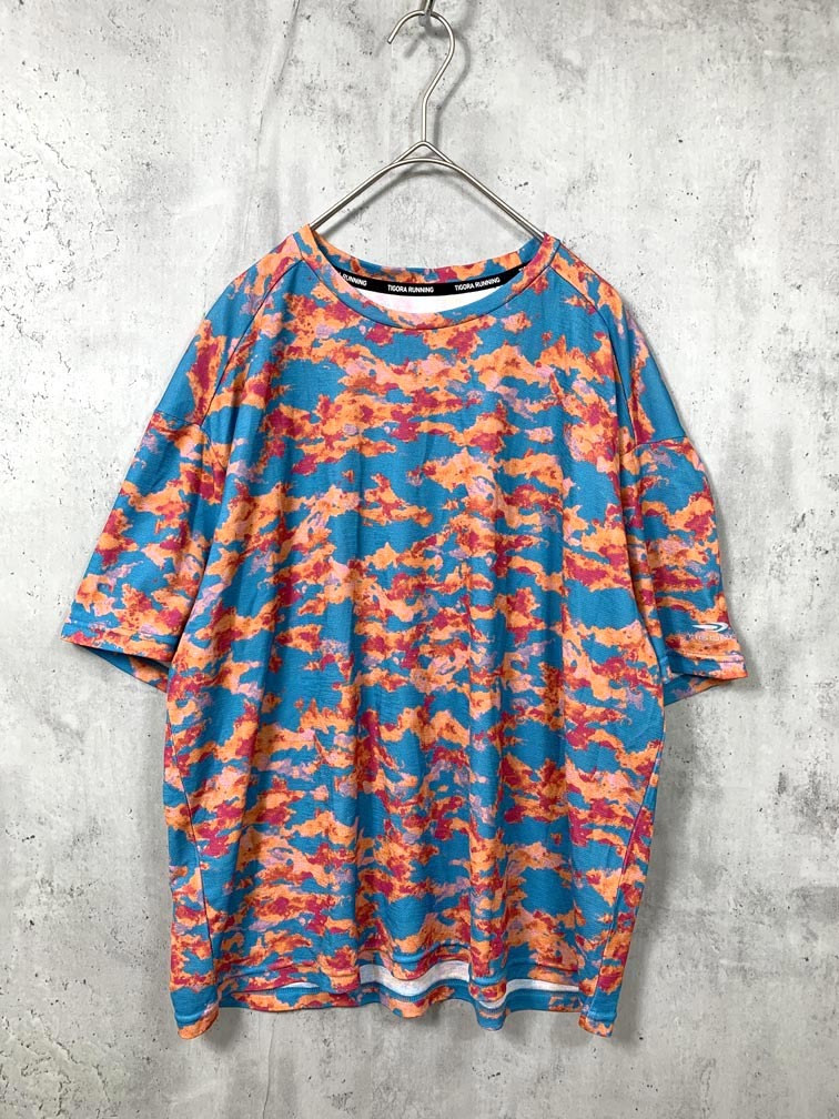 ゆうパケットOK TIGORA ティゴラ TR-3R3204TS 陸上/ランニング 半袖 Tシャツ sizeS/エメラルドグリーン ■◆拍卖