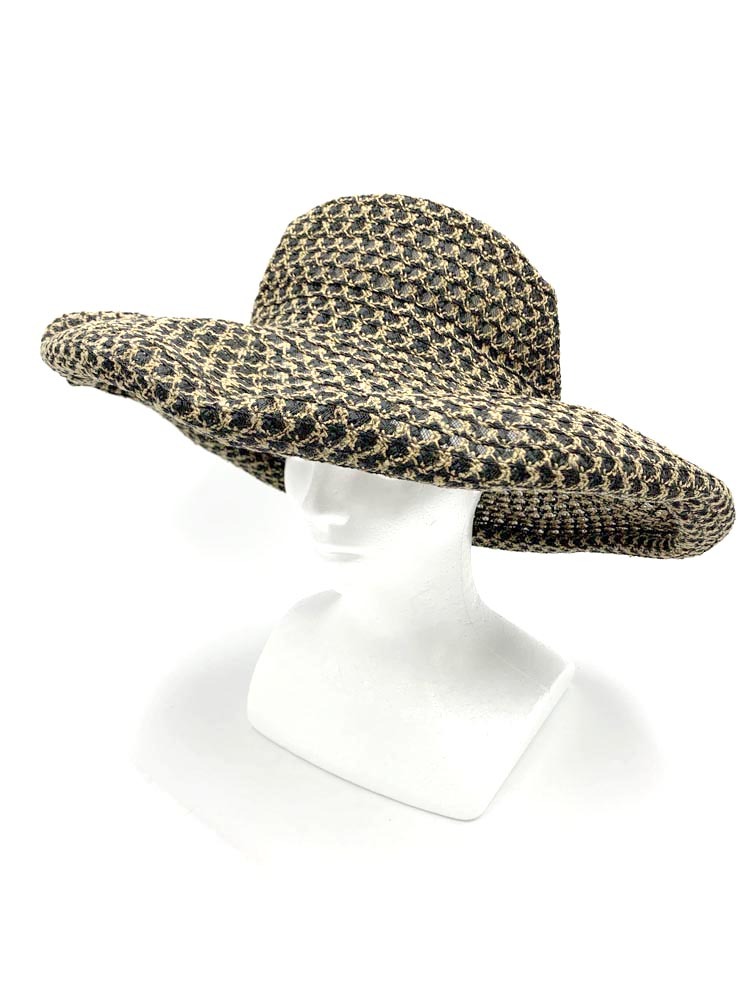 La Maison de Lyllis メゾンドリリス デッドストックブレード KOMOREBI コモレビ ハット 紺 ■◆◎拍卖