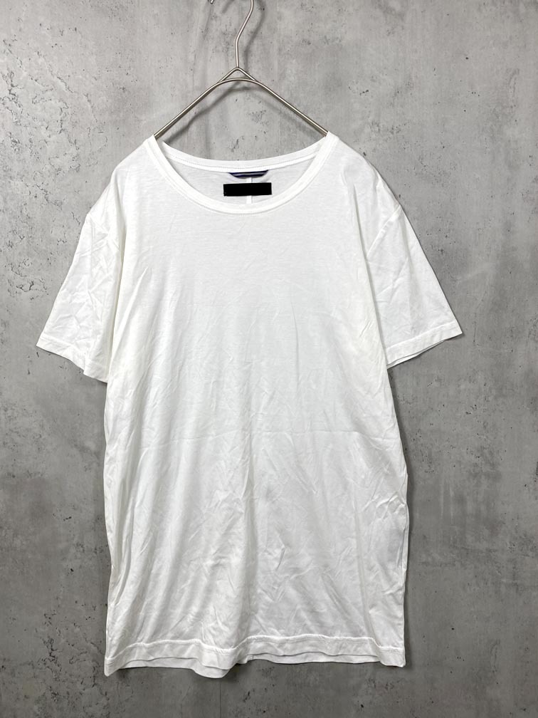 ゆうパケットOK junhashimoto ジュンハシモト 1101910019 クルーネック 半袖 Tシャツ size3/白 ■■拍卖