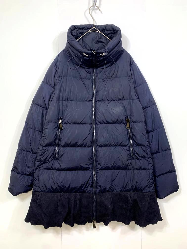 MONCLER モンクレール ビバーナム ジュポットジャケット ビバーナム ジャケット size1/紺 ◆■◎拍卖