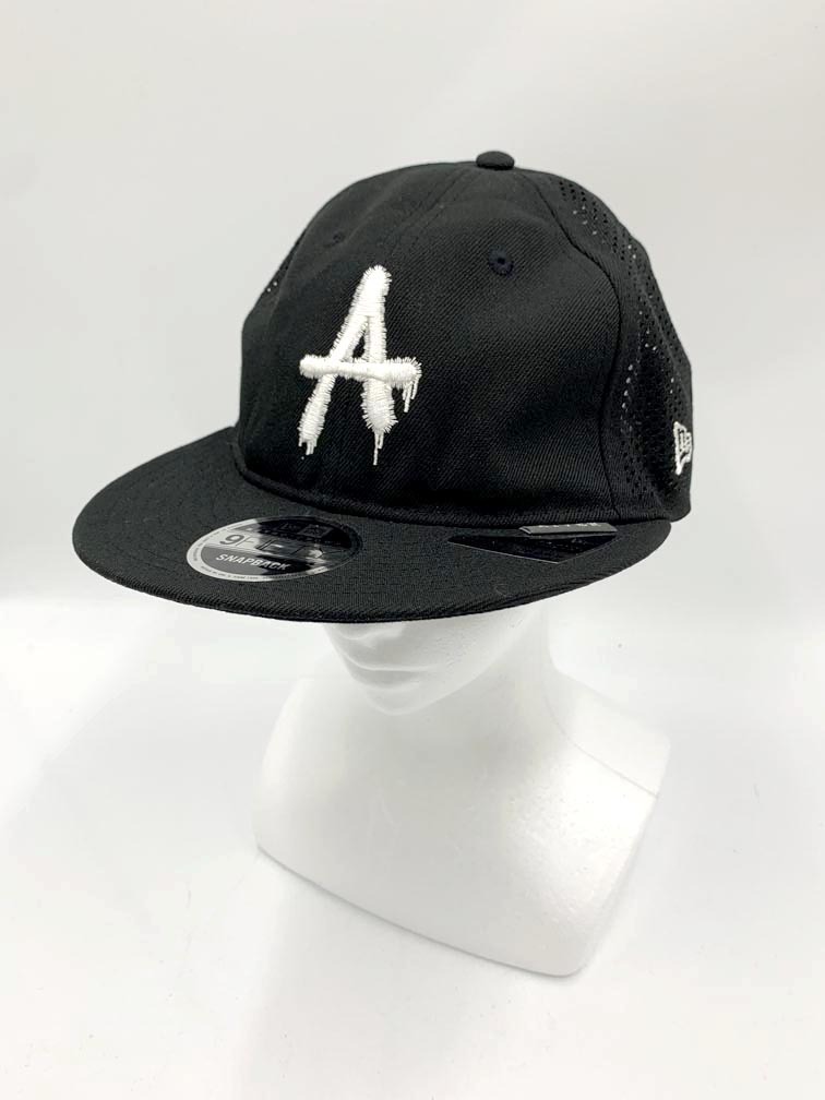 ゆうパケットOK NEW ERA×AIVER ニューエラ アイバー A RETRO CROWN/MESH 9FIFTY メッシュ キャップ sizeF/黒 ■■◎拍卖