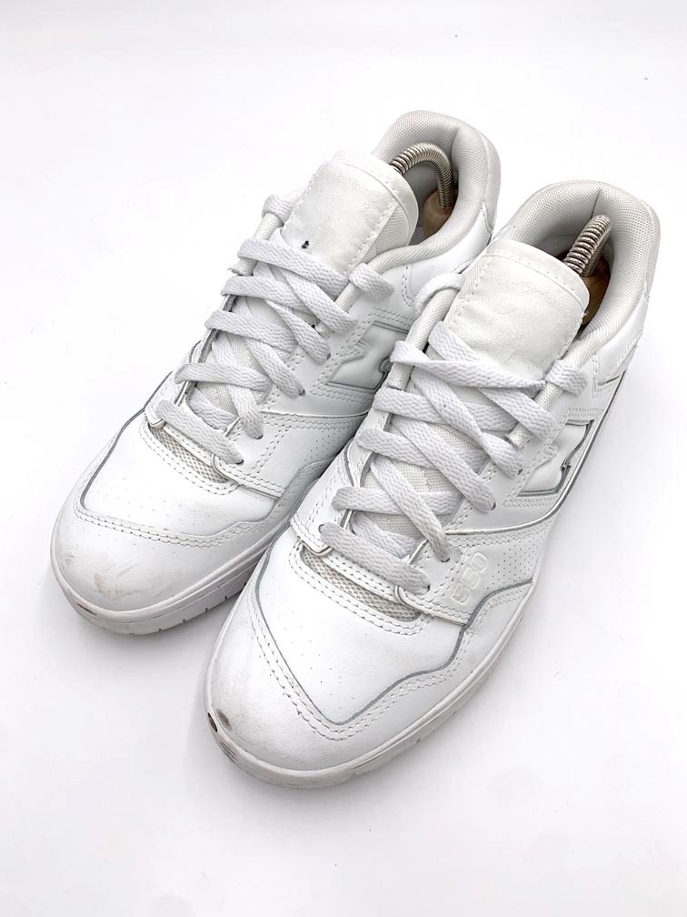 New Balance ニューバランス BB550WWW 定価17600円 スニーカー size24.5cm/白 ■■◎拍卖