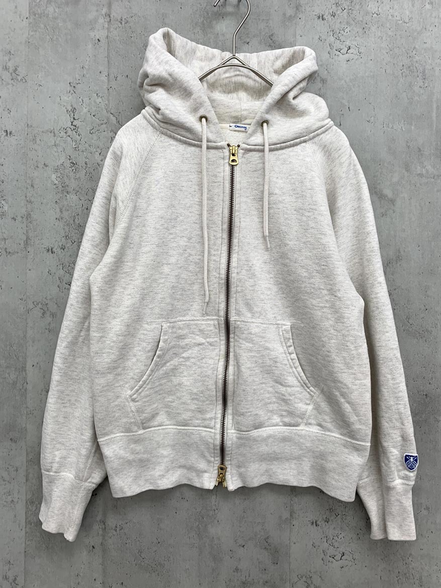 ORCIVAL オーシバル 日本製 ジップアップ パーカー size14/ライトグレー ■■ ☆ fia4 レディース拍卖