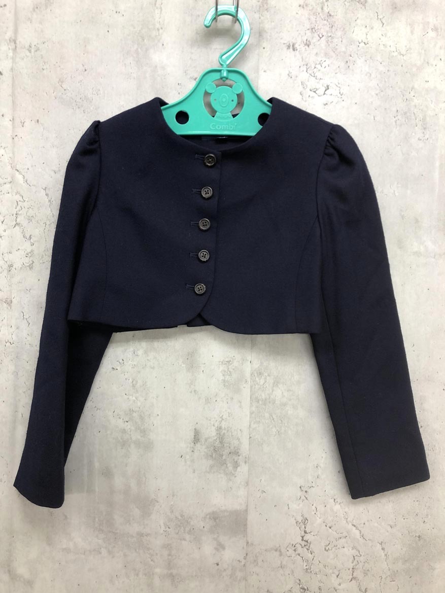 ゆうパケットOK 新品 Ralph Lauren ラルフローレン ショート丈 フォーマル ジャケット size110/紺 ■■ ☆ fib8 子供服拍卖