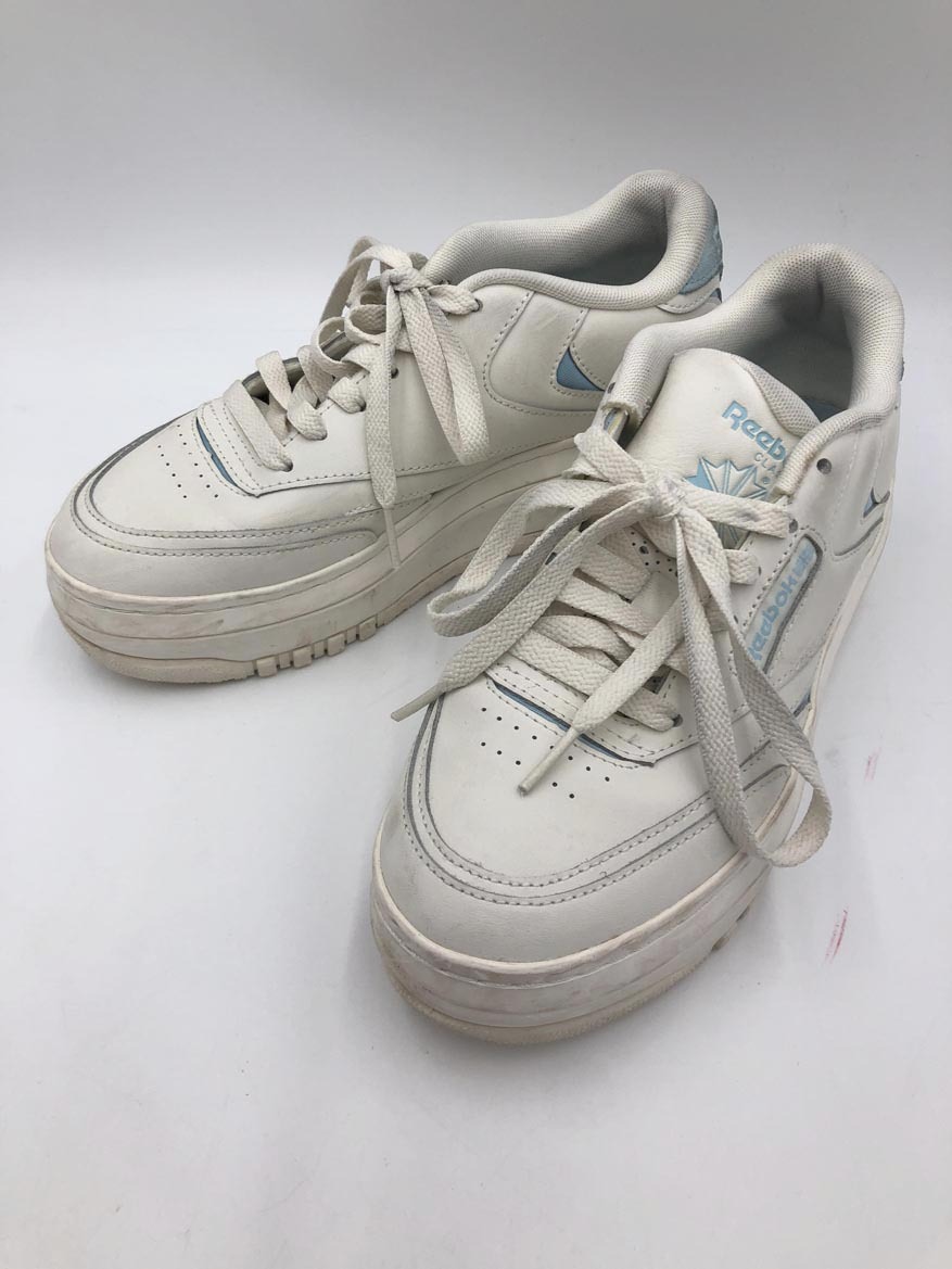 Reebok リーボック クラブシー エクストラ HQ2126 厚底 ローカット スニーカー size24.5cm/白 ■■ ☆ fib9 レディース拍卖