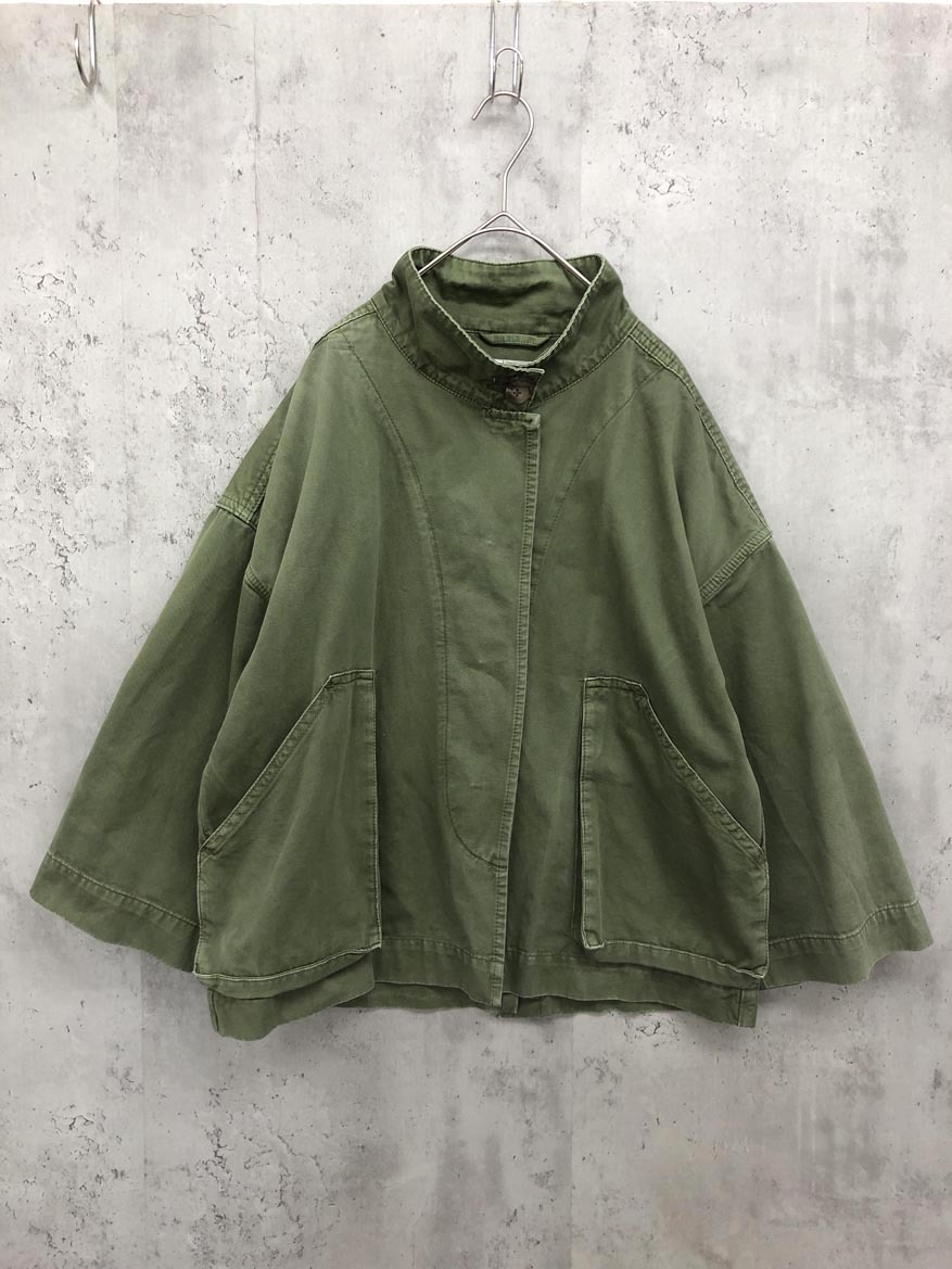 RABENS SALONER ラーベンス サロナー 24011910001010 ミリタリー キャンバスライト ジャケット sizeS/カーキ ◇■◎ ☆ fic4 レディース拍卖